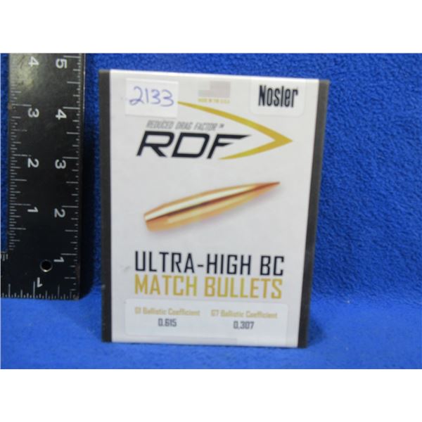 6.5MM .264" 130gr HPBT Nosler RDF Match Bullets