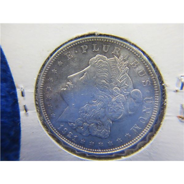 1921 USA One Dollar "Morgan Dollar" - .900 Silver