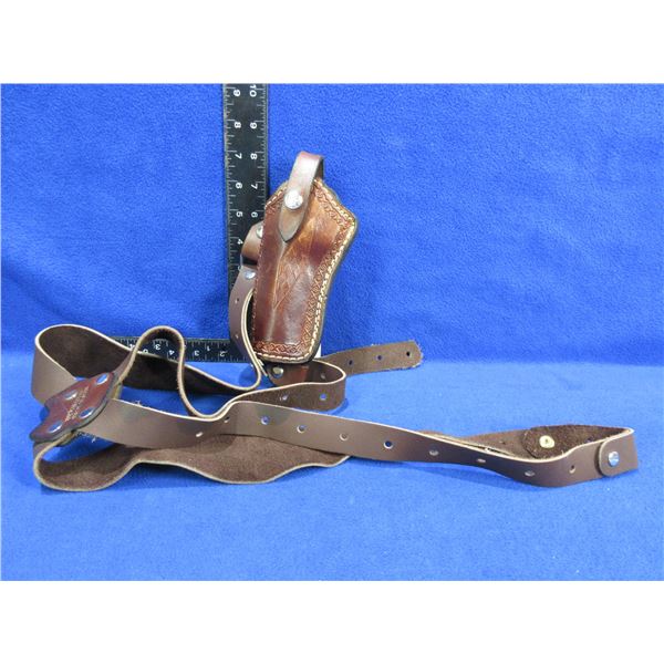 Leather Shoulder Holster - Bob Mernickles Custom Holsters