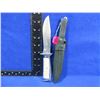 Image 2 : ERN Wald-Solingen Fixed Blade Knife with Leather Sheath