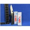 Image 2 : NEW - 2 Camp USA 440 Stainless Folding Lock Blade Knives