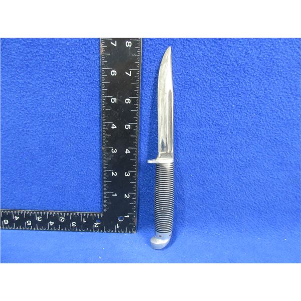 Western F48A Black Beauty Fixed Blade Knife - 4 1/4" Blade