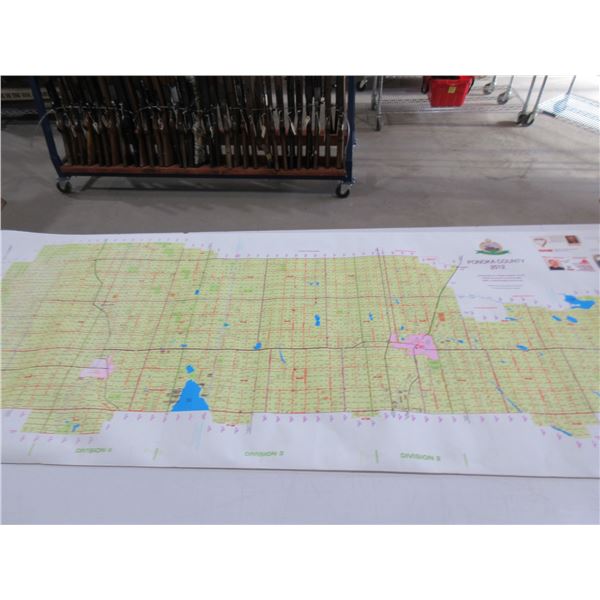 2 Maps - Lacombe County 2005 and Ponoka County 2012