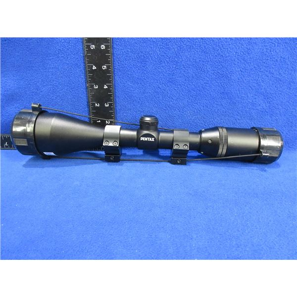 Pentax Gameseeker 3.5-10x50 Scope with Rings & Lens Covers