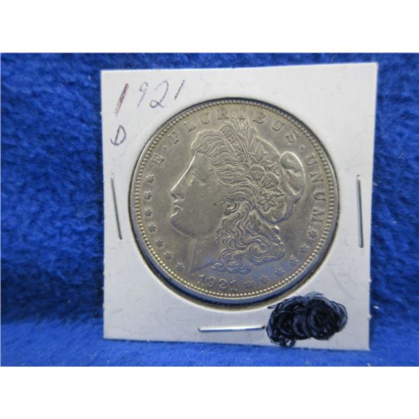 1921 USA One Dollar "Morgan Dollar" - .900 Silver