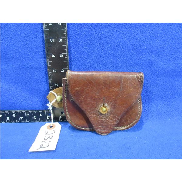 British WWI Webley 455 Leather Ammo Pouch