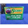 Image 2 : 30 Cal. .308" 175gr HPBT Sierra Bullets - Sealed Box of 100