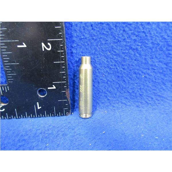 NEW - 222 Rem. Cartridge Laser Bore Sight - Needs Batteries