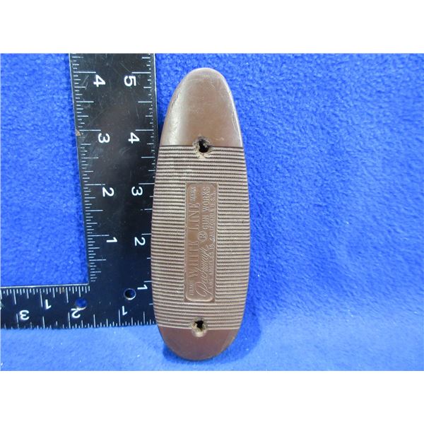 Pachmayr White Line Rubber Recoil Pad - 3  C/C