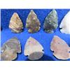 Image 2 : 10 Arrowheads - Approx. 1" to 1 1/2" Length