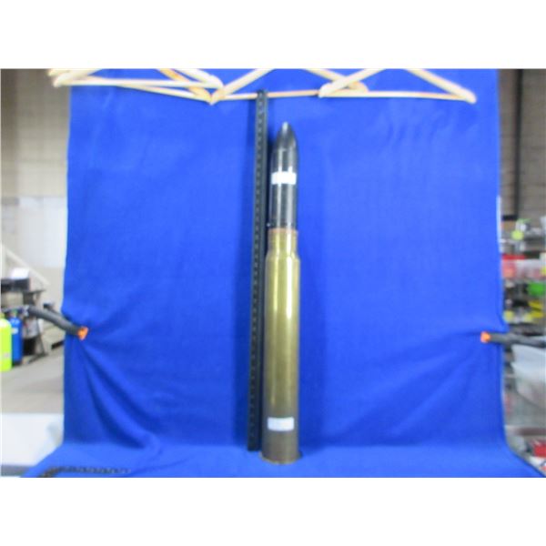 3" Brass Shell Casing with 76MM Bullet - PICK UP ONLY