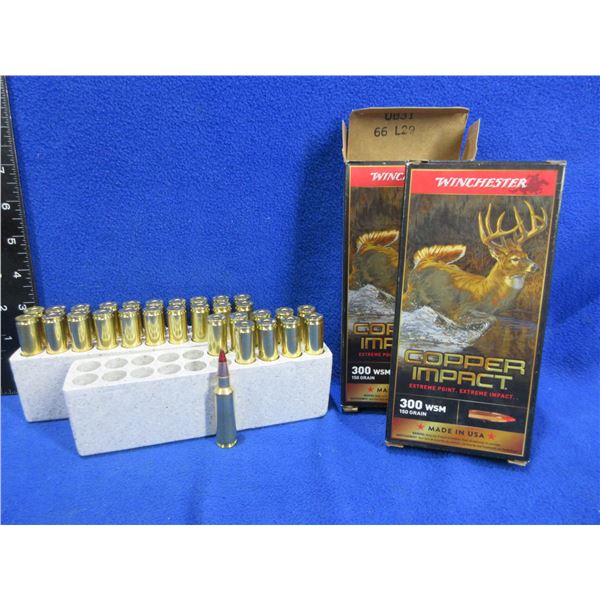 300 WSM 150gr Winchester (Pick Up or Ship by UPS Only)