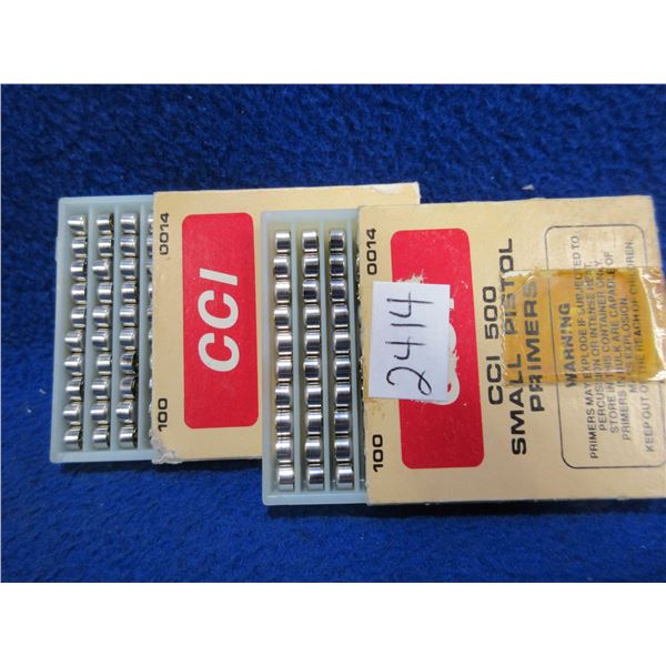 CCI 500 Small Pistol Primers (Pick Up or Ship by UPS Only)