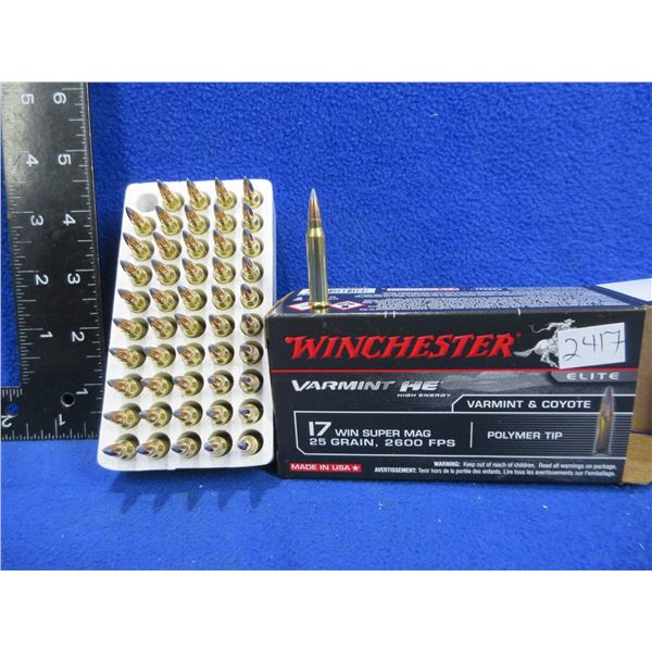 17 WSM 25gr Polymer Tip (Pick Up or Ship by UPS Only)