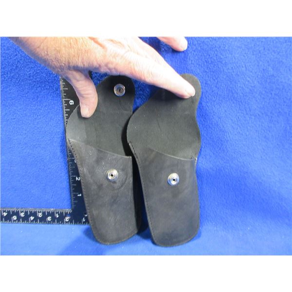 2 Leather Knife Sheaths - Appear New