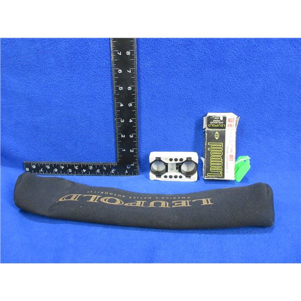 Leupold 1" STD Low Rings & Scope Cover - Rings Appear New