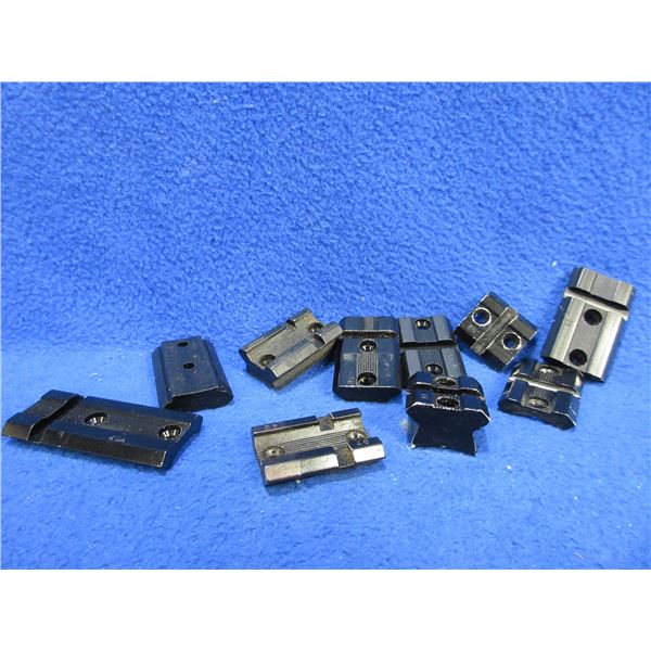 Lot of 10 Weaver Style Scope Bases