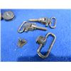 Image 4 : Lot of Misc. Gun Parts - Swivels, Sight, Turret Cap, Etc.