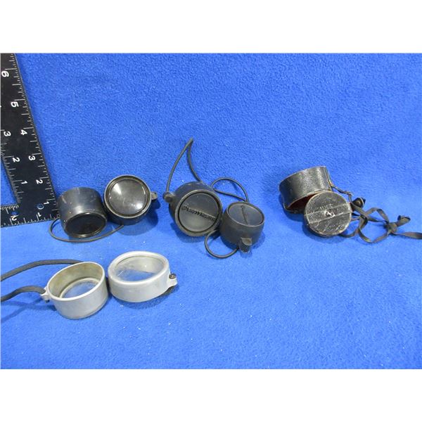 4 Pairs of Lens Covers - 1 Pair is Damaged