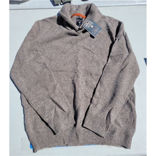 Hudson North Mens Pullover Sweater - Sz Medium