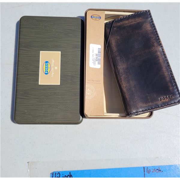 Fossil Leather Wallet