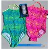 Image 1 : Swimming Lot - 2x Nike Bathing Suit Sz Medium; Speedo Water Googles