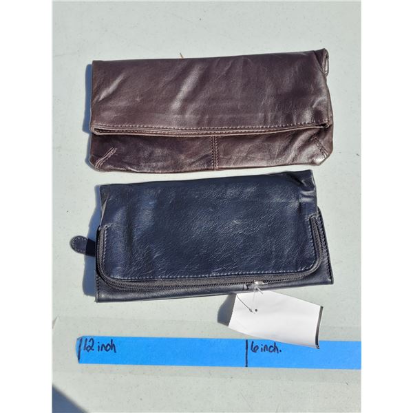Lot of 2 Wallets - Rudsak; Unknown (missing zipper pull)