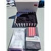 Image 1 : Boxed Kate Spade Winter Accessory Lot, Hair Rollers, Exfoliating Gloves
