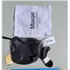 Image 1 : Maxon Collection Black Leather Purse with Dust Cover
