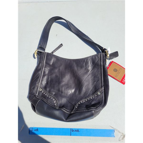 Rosetti Black Leather Purse