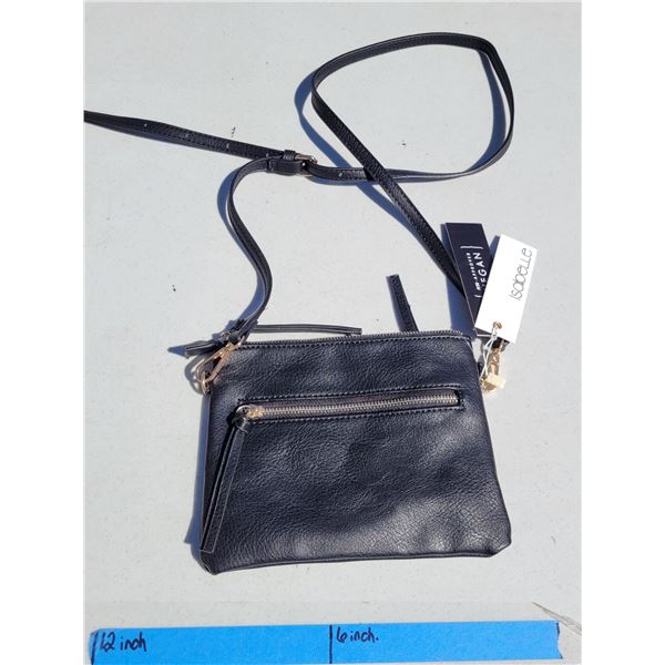 Isabelle Vegan Leather Black Purse