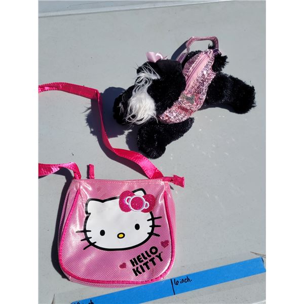 Hello Kitty Purse & Poochies & Co Sequin Dog Purse Bag