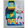 Image 1 : Baby Toddler Lot - Goam Book, Baby Book, Potty Caddy, 2x Baby Einstein CD Board Books