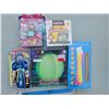 Image 1 : Childrens Lot - Zoobles, Brain Box Inventions, Glow In The Dark Ball, Recorder, Kendama Torch Toy
