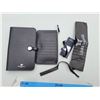 Image 2 : Laura Di Maggio Leather Travel Passport Wallet with Dust Cover