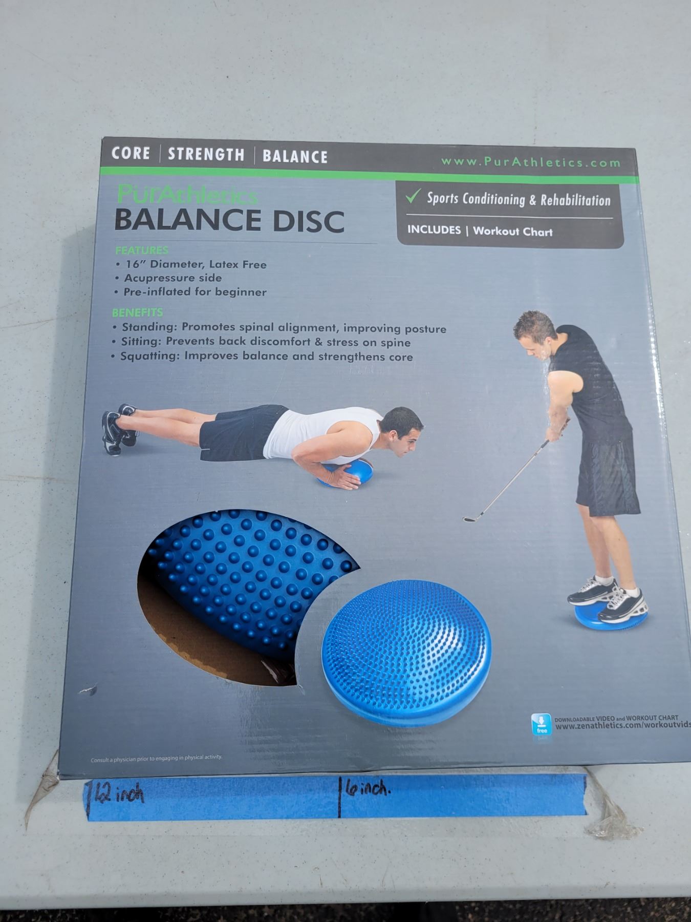 Pur Athletics Balance Disc
