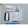 Image 2 : Staionary Lot - Zebra 25 Piece Pen Set, Tablet Case, Highlighters, Pens +