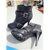 Image 1 : Guess Black High Heel Booties - Sz 7