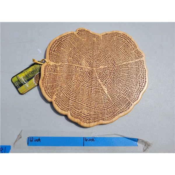 Large Totally Bamboo Tree of Life Cutting & Serving Board