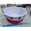 Image 3 : Lot of 3 Red Nesting Toy Baskets