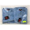 Image 1 : NEW MEN'S SHIRTS 2DENIM SIZE 3XL