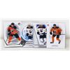 Image 1 : 4 LEON DRAISAITL CARDS UPPER DECK SP AUTHENTIC