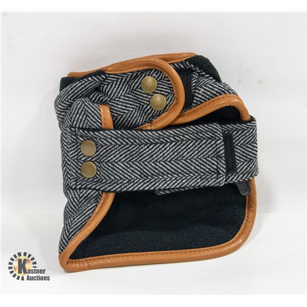 BRAND NEW BURGHAM DOGGIE Q XS 8" GREY/BLACK