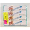 Image 1 : 4 PACK DIGITAL THERMOMETER FOR ADULT AND