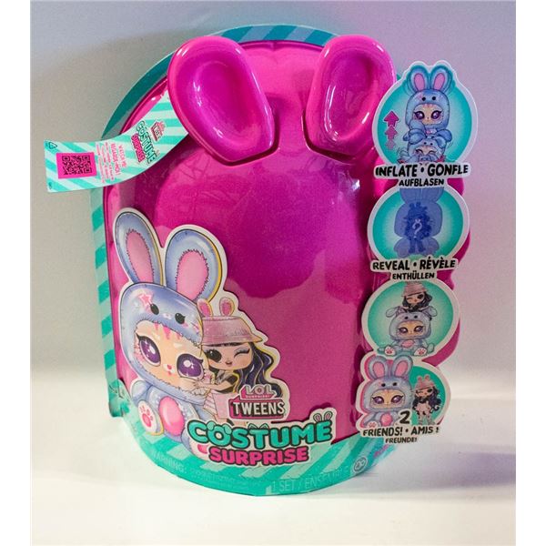 LOL TWEENS COSTUME SURPRISE INFLATE REVEAL