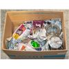 Image 1 : BOX OF ASSORTED FLOWER VASES