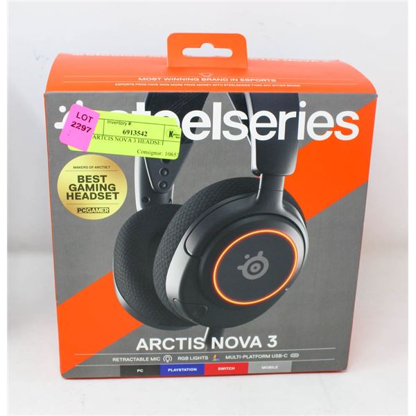 SS ARTCIS NOVA 3 HEADSET