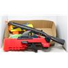Image 1 : BOX OF NERF GUNS AND DARTS - GOOD VARIETY