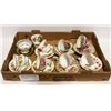 Image 1 : TRAY OF 8 ASSORTED TEA CUPS & SAUCERS