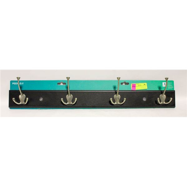 PEERLESS 26" RAIL WITH 4 HOOKS -NEW